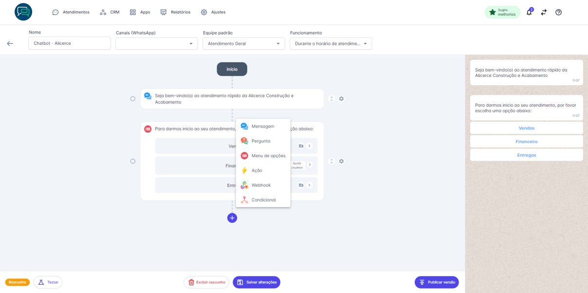 Imagem do sistema Helena